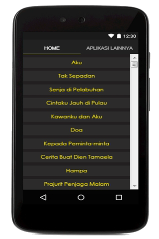 Puisi Chairil Anwar - Android Apps on Google Play