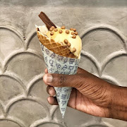 Handmade filled cones are a treat exclusively available at Paul's Homemade Ice Cream's Hyde Park store.