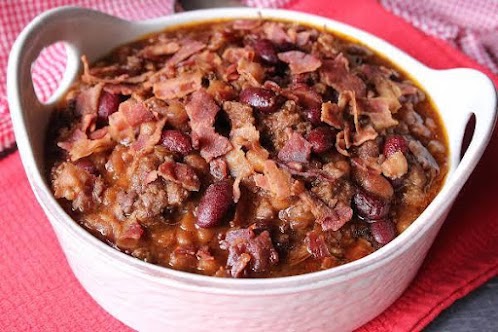 BBQ Crock Pot Beans