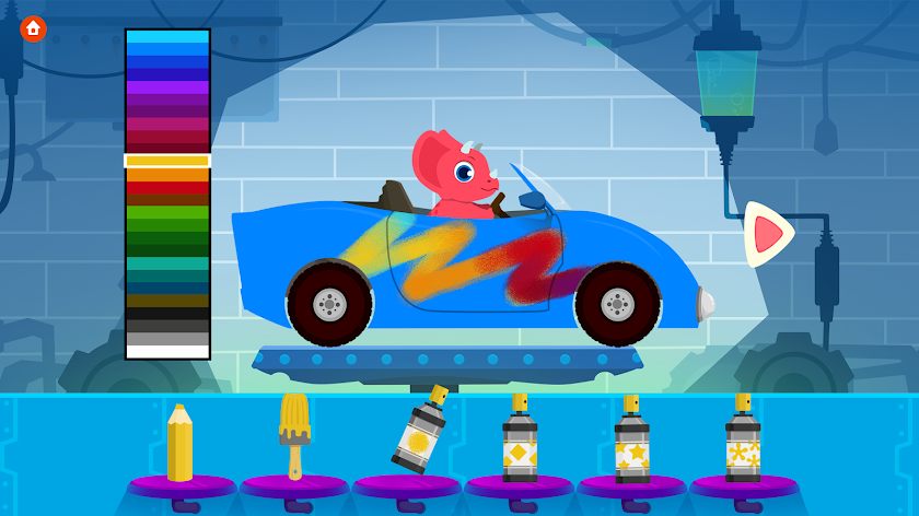 Dinosaur Car Screen 1