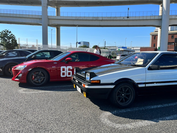 スプリンタートレノの朝曾・某PAにて・秘密基地でゴソゴソ・メンテナンスは大事に関するカスタム事例の投稿画像4枚目