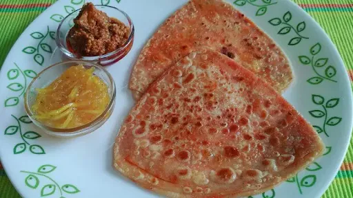 Lal Mirch Butter Lachha Paratha