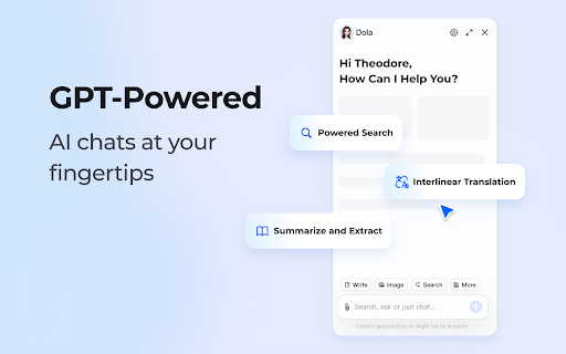 Dola, el asistente de IA de tu navegador.