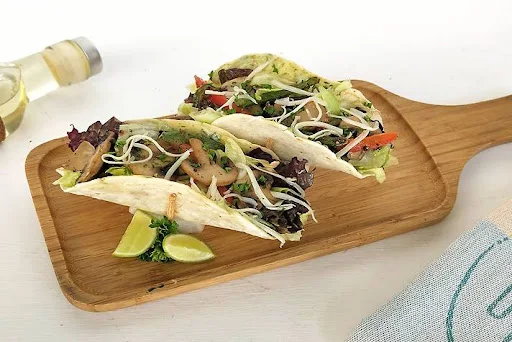 Pepper Mushroom Tacos