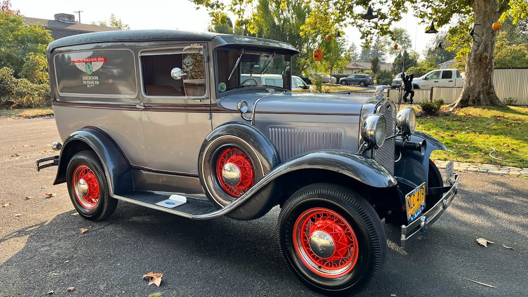 Ford Model A Deluxe Delivery Hire Eugene