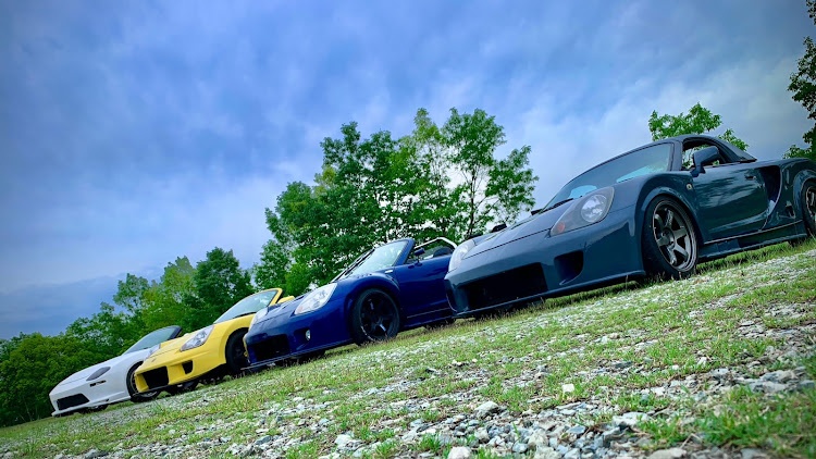MR-SのMR-S Only Meeting・兵庫県西播磨総合庁舎・オフ会・オープンカー・ワイドボディに関するカスタム事例の投稿画像1枚目