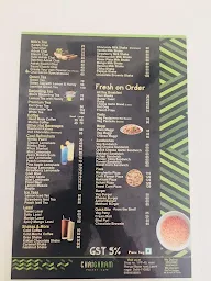 Chai Garam menu 1