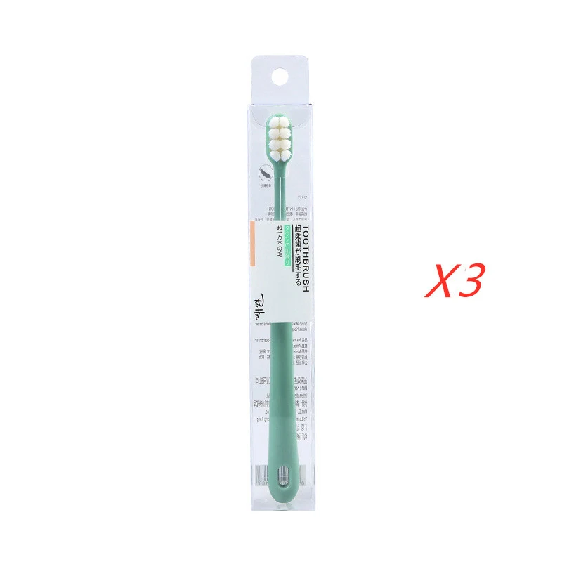 Brosse à dents Macaron Velvet Feeling 10 000 soies douces, pour adultes, femmes enceintes et post-partum, soin des dents