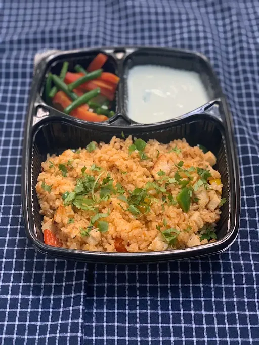 Herbed Brown Rice With Grilled Chicken