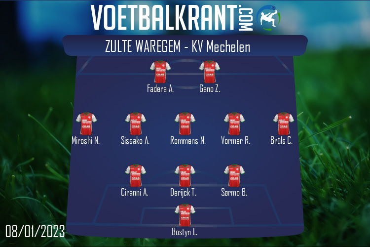 Zulte Waregem (Zulte Waregem - KV Mechelen)