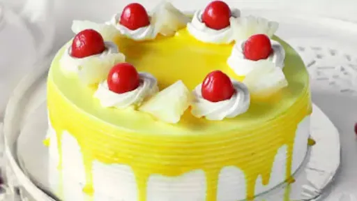 Pineapple Strawberry Cake