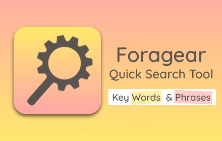 Foragear- Quick Search Tool small promo image
