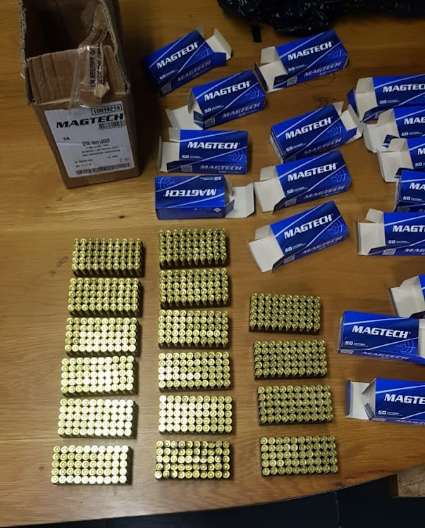 Eight hundred rounds of ammunition has been seized by police from a Chatsworth man.