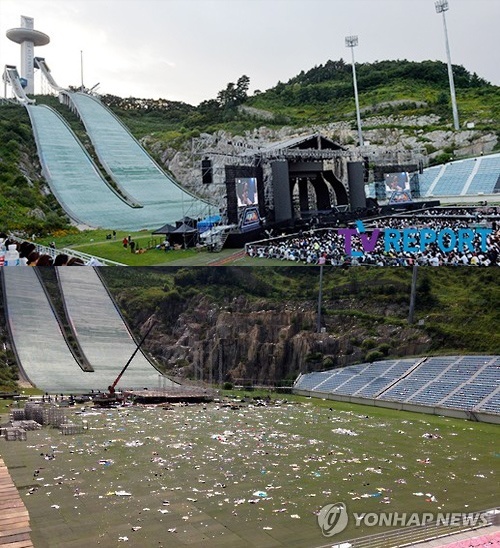 TV Report (top) / Yonhap News (bottom)