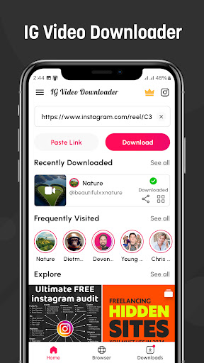 Screenshot Video Downloader - Reels Saver