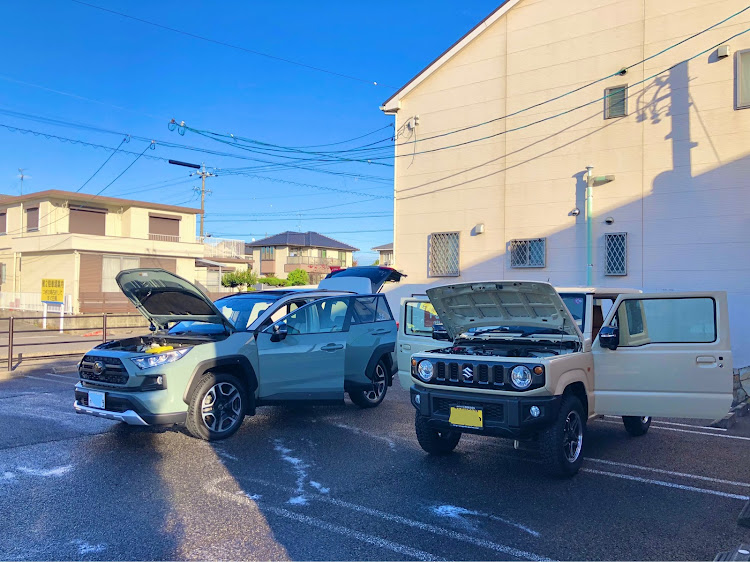 RAV4のrav4adventure・洗車・レクサスRX・ランチドライブ・jb64w ジムニーに関するカスタム事例の投稿画像3枚目