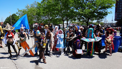 cosplay at anime north 2013 in Toronto, Canada 