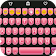 Pink Type Writer Keyboard Skin icon