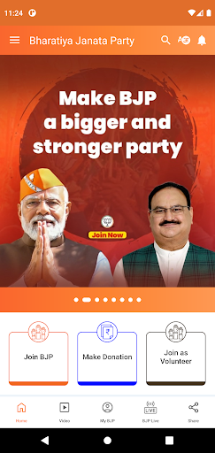 Screenshot Bharatiya Janata Party App