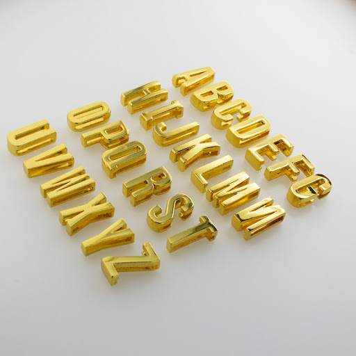 Title 3, 18mm 26 English Letters Accessories With Beads ...