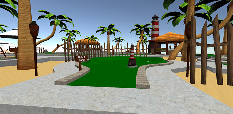 Mini Golf 3D Tropical Resort 2