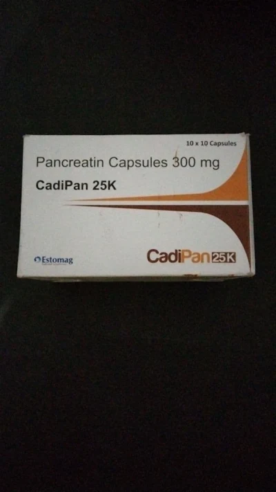 Cadipan 25K Capsule 10's