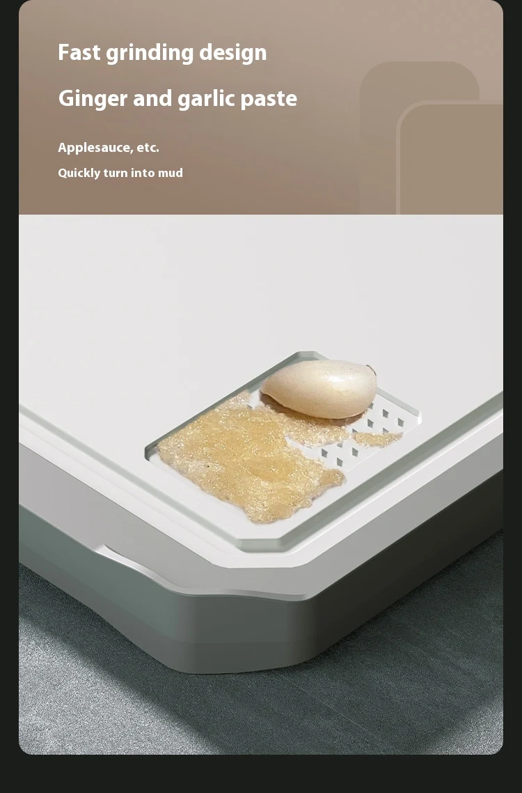 Title 12, Dubbelzijdige antibacteriële snijplank van roes...