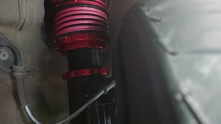 ワゴンRのワゴンR・DIY・車高調整・326power・純ベタ？に関するカスタム事例の投稿画像3枚目