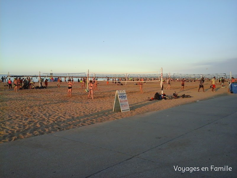 North Beach volley ball