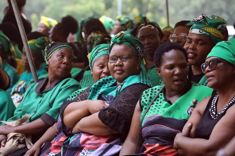 ANCWL members arrived in their droves to hear President Cyril Ramaphosa address them in Nelspruit.