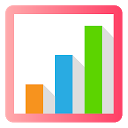 Colorful Budget mobile app icon