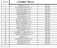 Amul Ice Cream Parlor menu 5