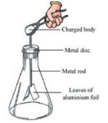 Instrument to detect charged body