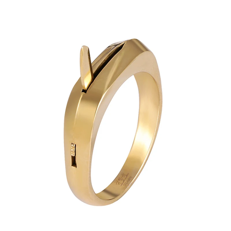 Multifunktionaler Titanstahl-Ring mit Antikörpern für den Alltag. Robust, schützend, stilvoll. Ideal für Schutz und vielseitige Kombinationen.