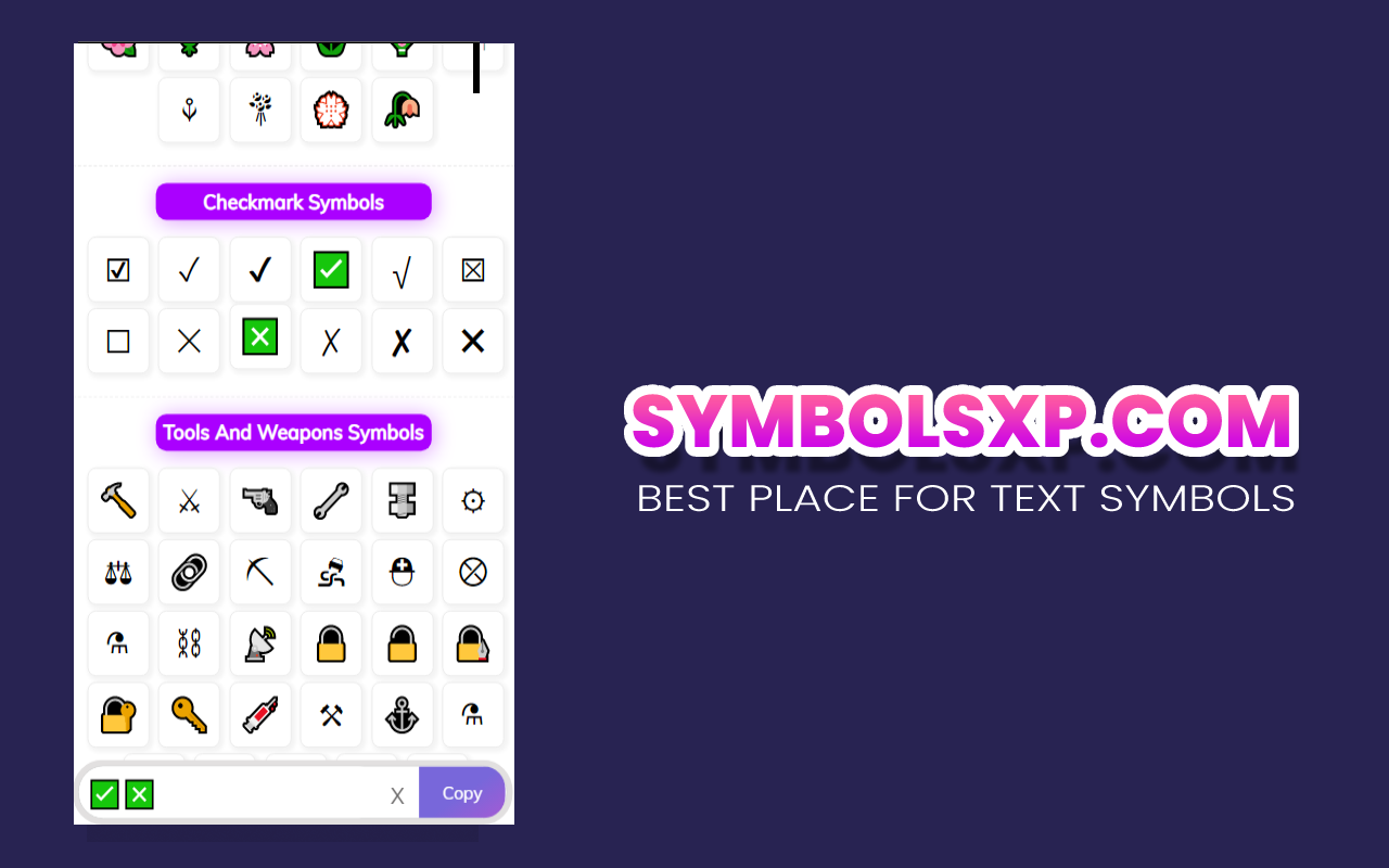 Text Symbols Copy and Paste Preview image 5