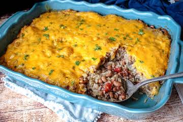 Blondie's New Year's Day Black-Eyed Pea Casserole