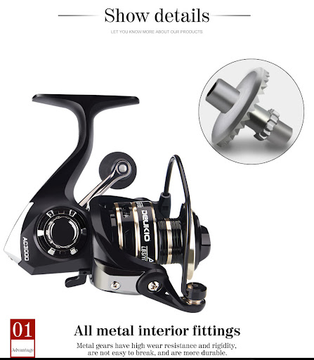 Title 3, Metal Fishing Reel Bait Telescopic Fishing Rod ...