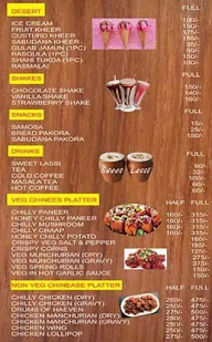 Wow Indian Kitchen menu 1