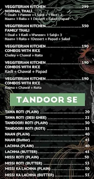 Veggiterian Butcher menu 4