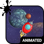 Cover Image of Unduh Space Travel Animated Keyboard + Live Wallpaper 2.27 APK