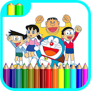 Learn Coloring For Doraemon 1.2 Icon