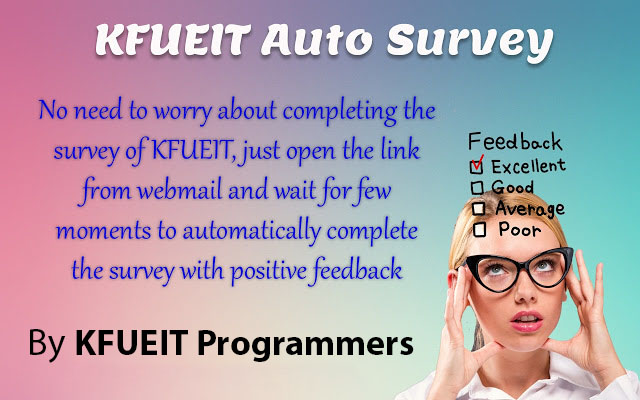 Auto Survey by KFUEIT Programmers Preview image 0