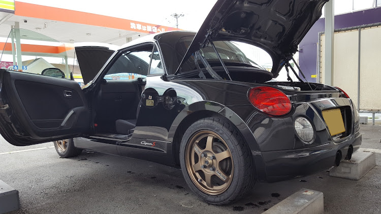 コペンのL880K・コペン・暑い・洗車・日常のひとコマに関するカスタム事例の投稿画像2枚目