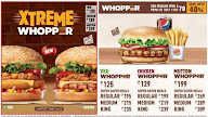 Burger King menu 3