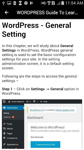 WORDPRESS Guide To Learn Complete WORDPRESS