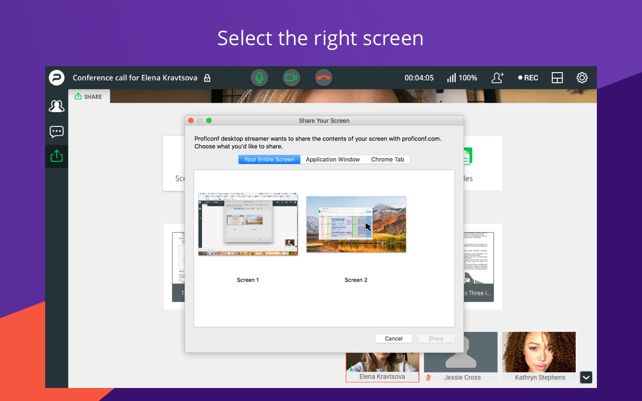 Proficonf screen sharing Preview image 5