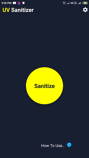 Screenshot UV Sanitizer