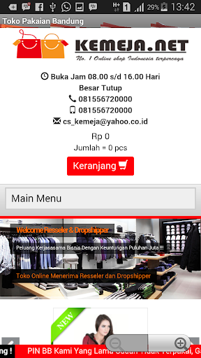 Toko Pakaian Online Bandung