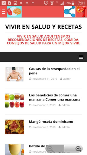 Vivir  Salud y Recetas