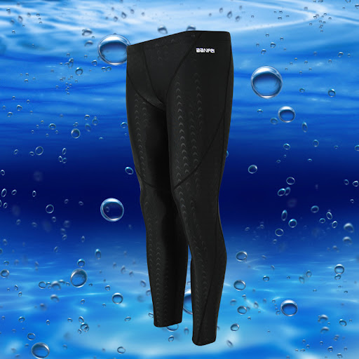 Title 4, Sun-proof Nylon Mens Cropped Swimming Trunks, ...